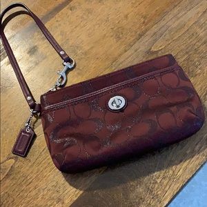 COACH wristlet
